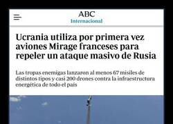Enlace a Aviones franceses ya apoyan a Ucrania