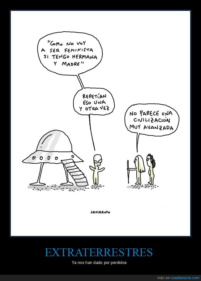 extraterrestres,feministas