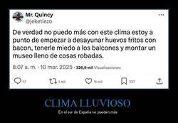 Enlace a Harto del mal tiempo