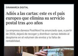 Enlace a Se acabó el servicio postal en Dinamarca