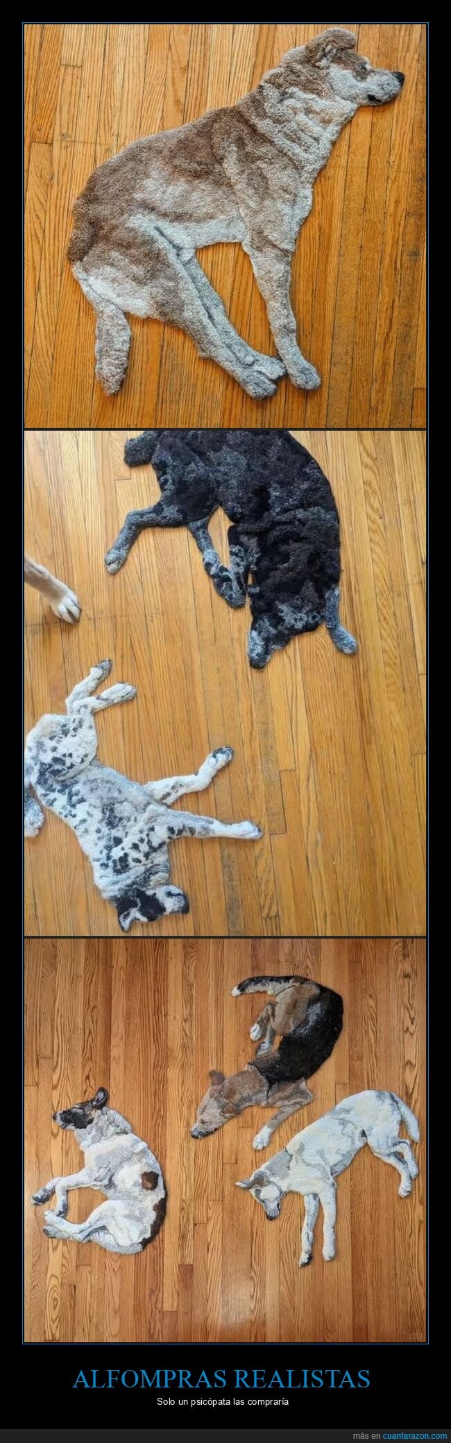 alfombras,perros,realistas