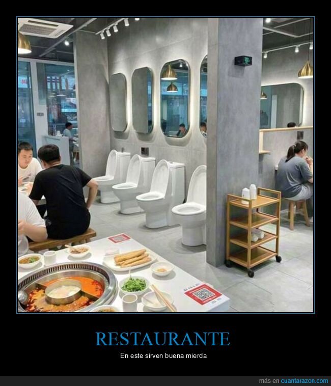 restaurante,váteres,wtf
