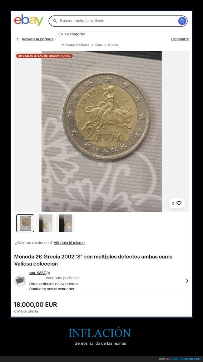 moneda,ebay,precio