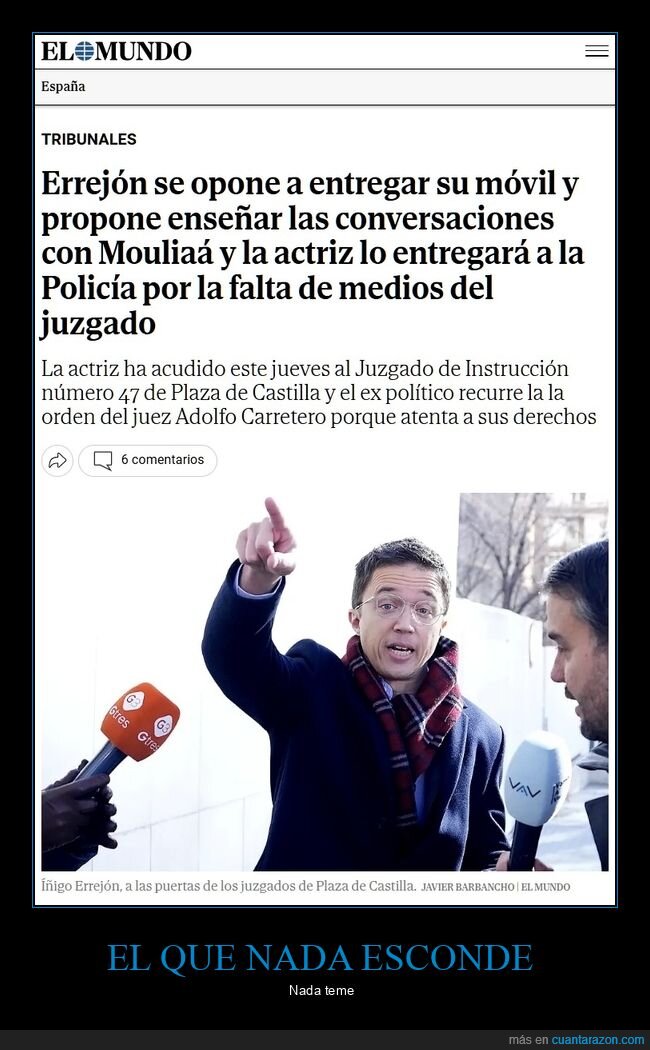 íñigo errejón,móvil,políticos