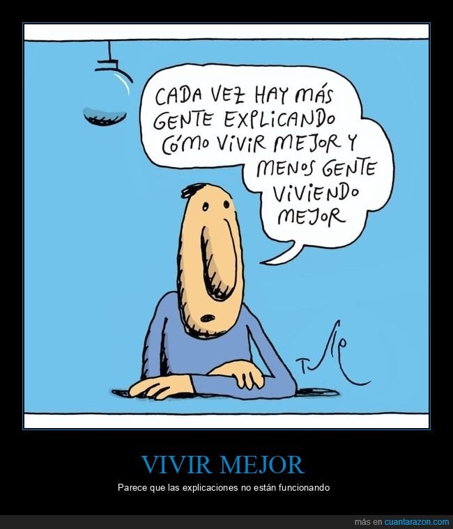 vivir mejor,explicar