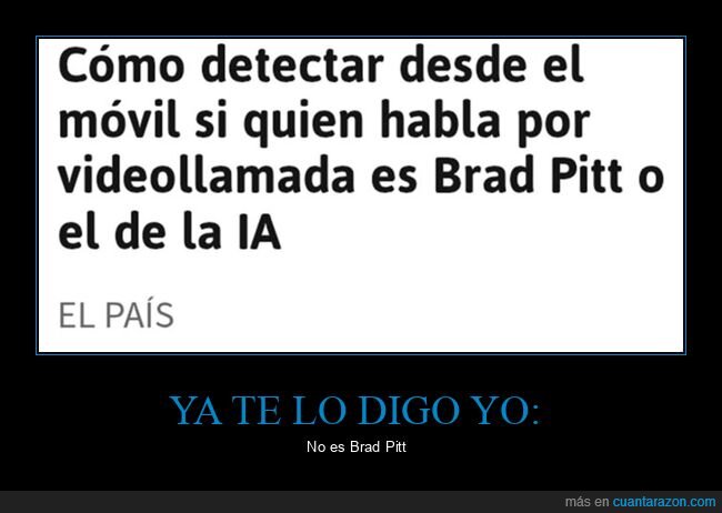 brad pitt,detectar,ia