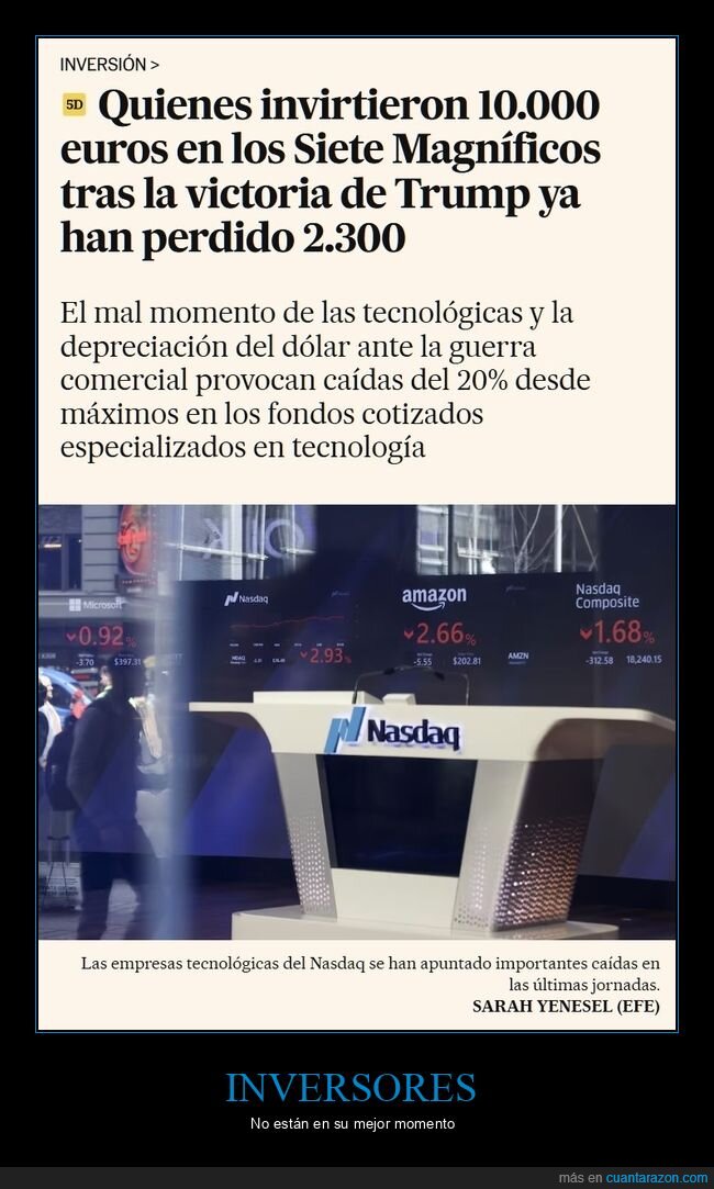 invertir,perder