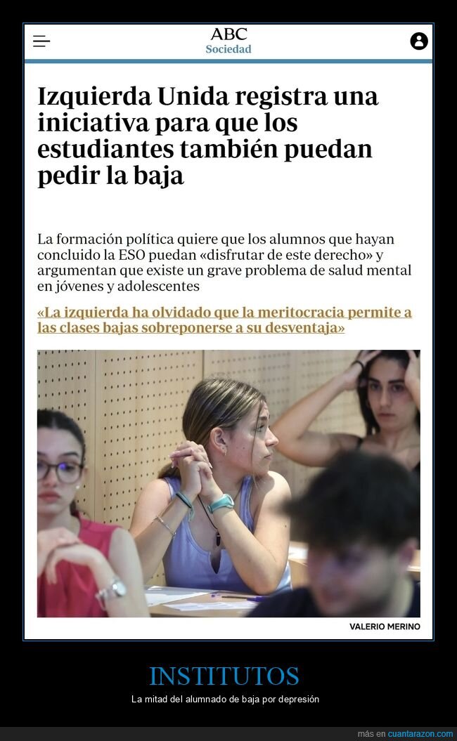 estudiantes,baja