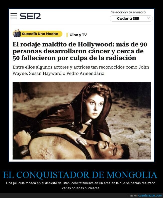 el conquistador de mongolia,rodaje,cáncer