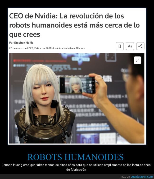 robots humanoides,revolución