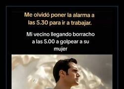 Enlace a Gracias, vecino maltratador...
