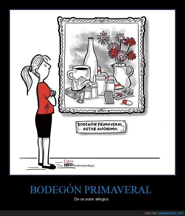 bodegón,primavera,alergias