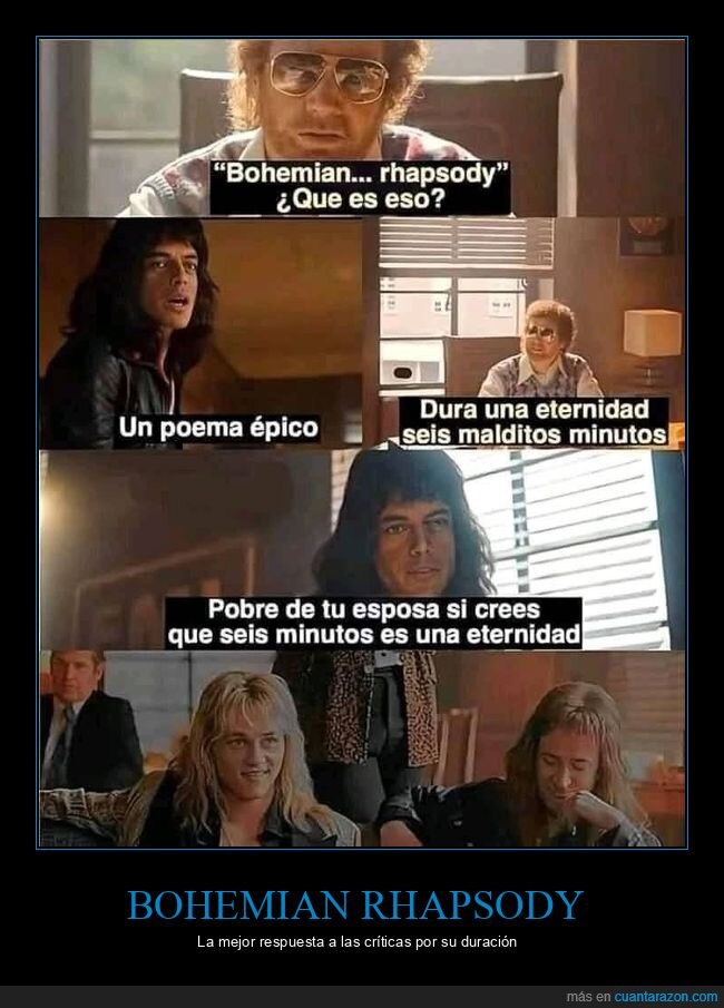bohemian rhapsody,duración