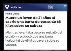 Enlace a Mucho cuidado en el gimnasio...