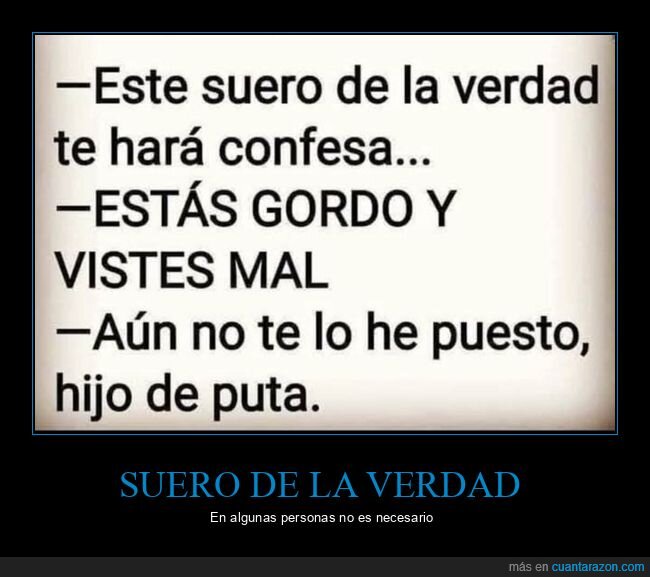 suero de la verdad,confesar