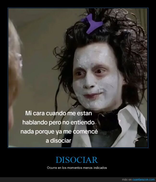 hablar,entender,disociar