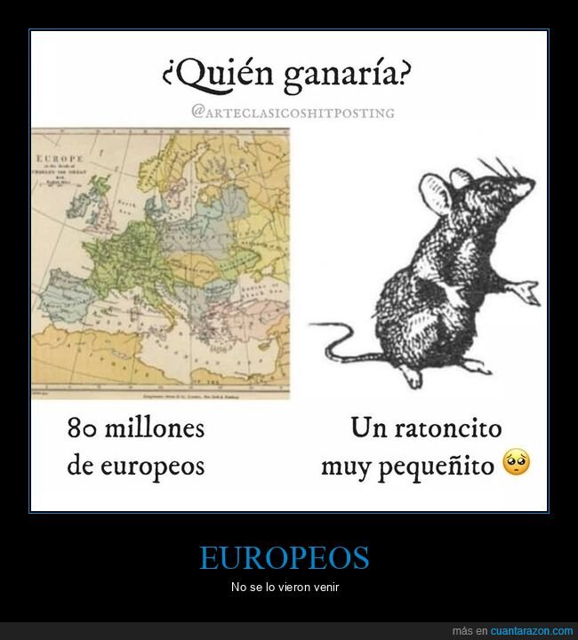 ganar,europeos,ratón,peste
