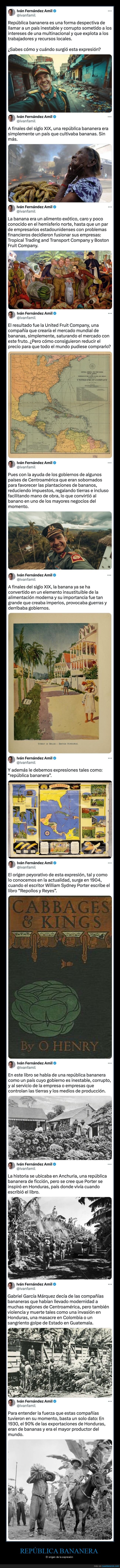 república bananera,origen,curiosidades