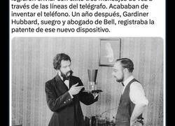 Enlace a Así rechazaron comprar la patente original del teléfono