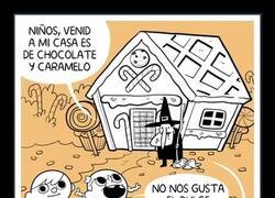 Enlace a La casa de caramelo ya no atrae a los niños como antes