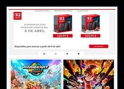 Enlace a Los precios de los juegos de la Nintendo Switch 2
