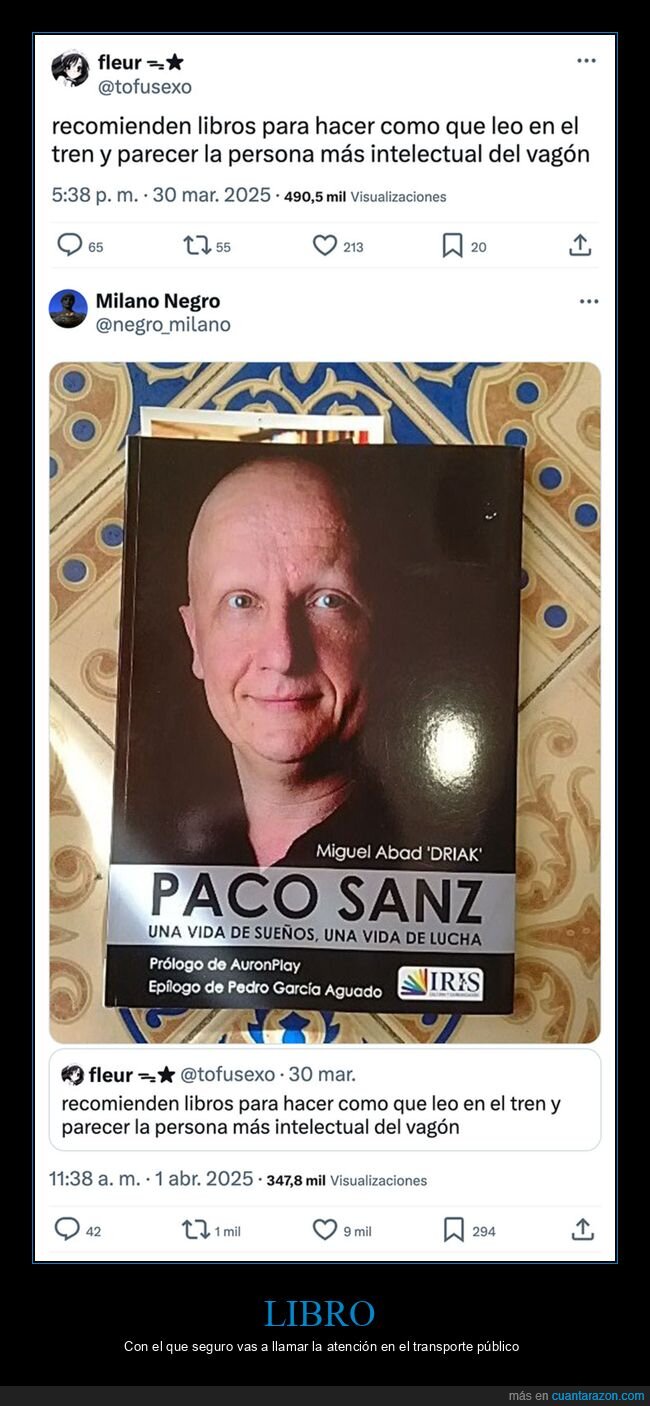 libro,paco sanz,recomendación