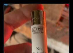 Enlace a Mechero con aviso