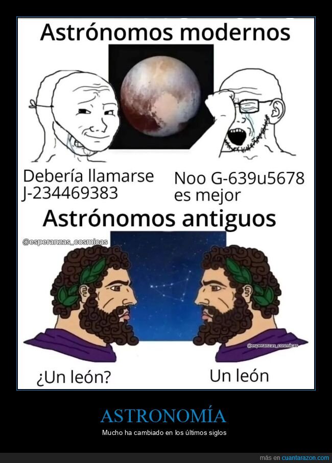 astrónomos,modernos,antiguos