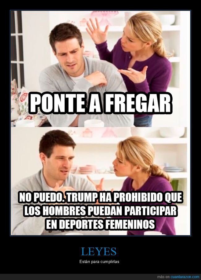fregar,donald trump,deportes femeninos