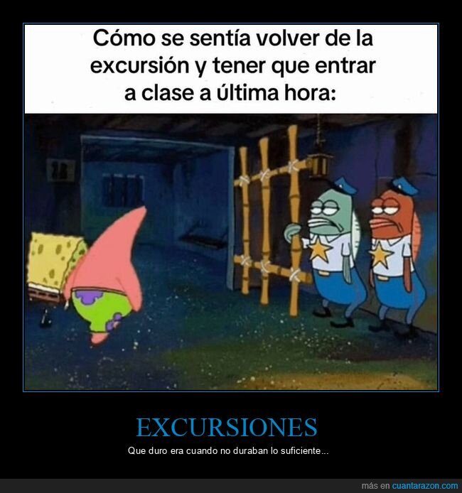 excursión,clase