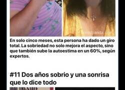 Enlace a Impactantes imágenes de lo que ocurre antes y después de dejar de beber