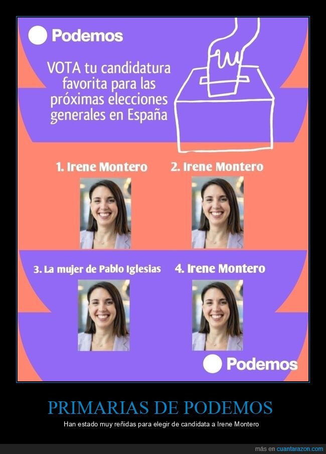 podemos,irene montero,políticos