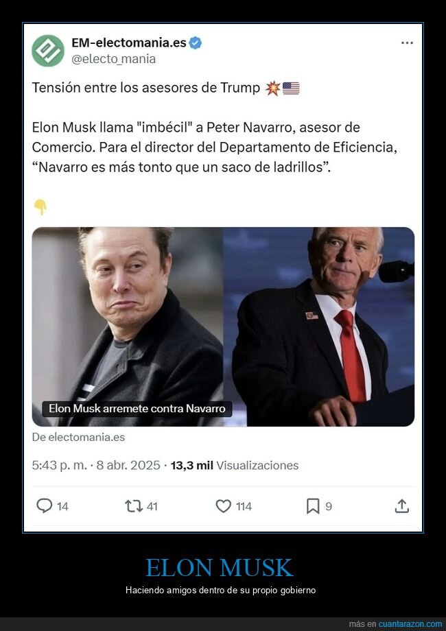 elon musk,peter navarro