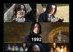 Enlace a La evolución de Snape