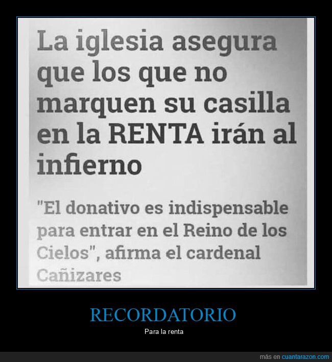 casilla,iglesia,infierno,renta