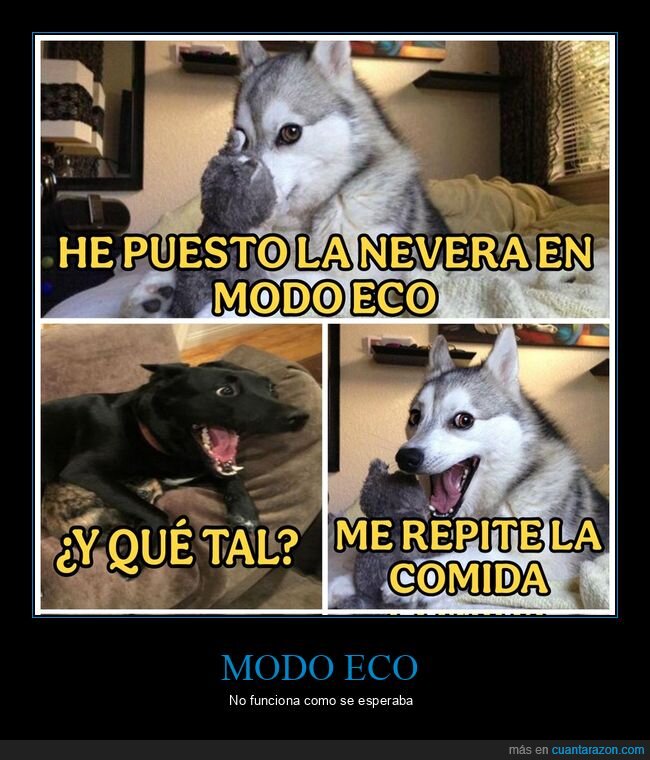 nevera,modo eco,repetir,comida