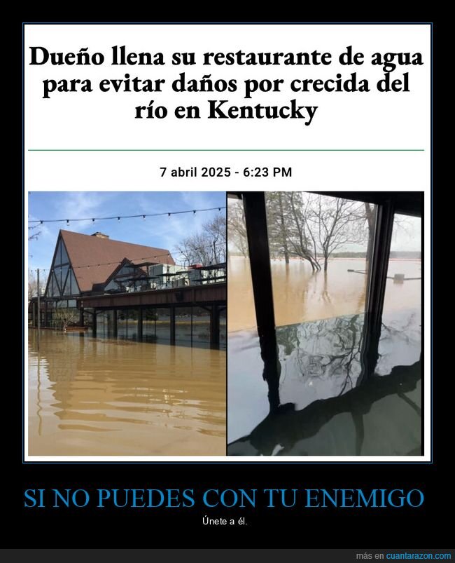 restaurante,inundar,agua,riada