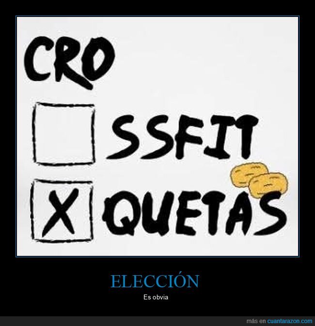 crossfit,croquetas