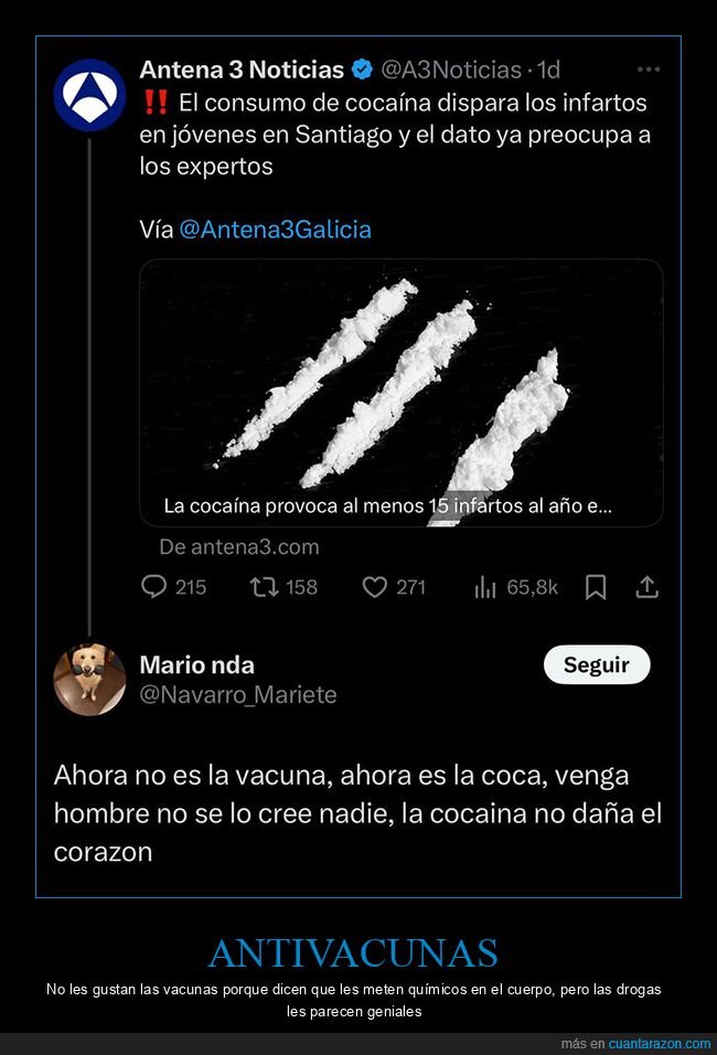 coca,negacionistas,vacuna