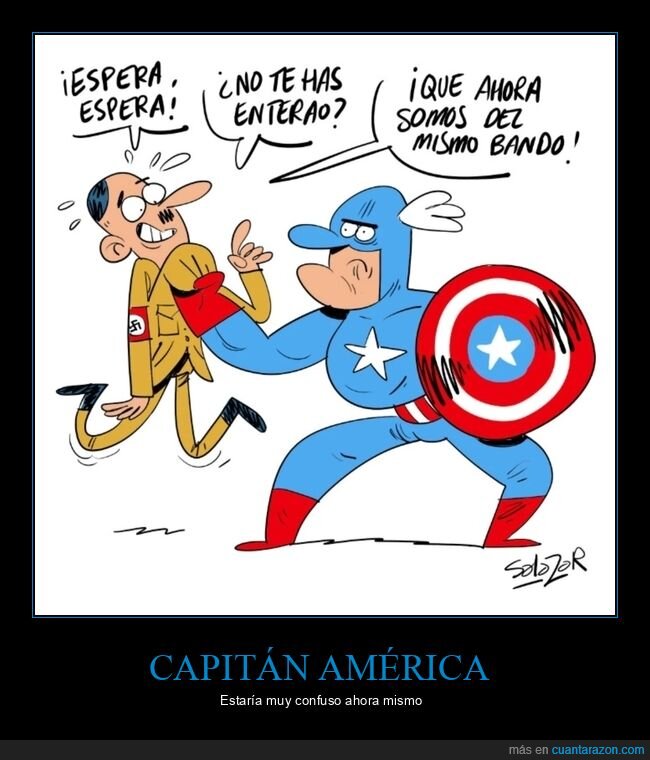 capitán américa,hitler