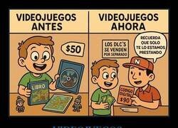Enlace a Los precios de los videojuegos ayer y hoy