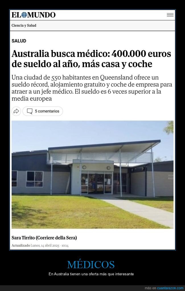 médico,australia,sueldo