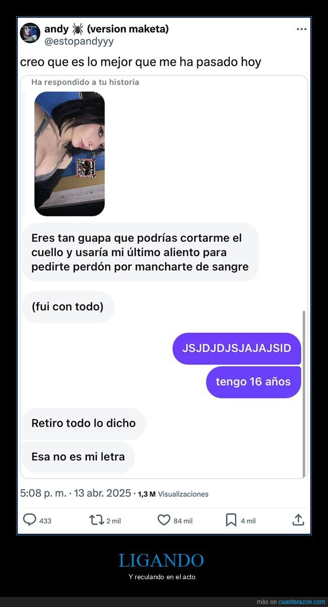 16 años,edad,ligando