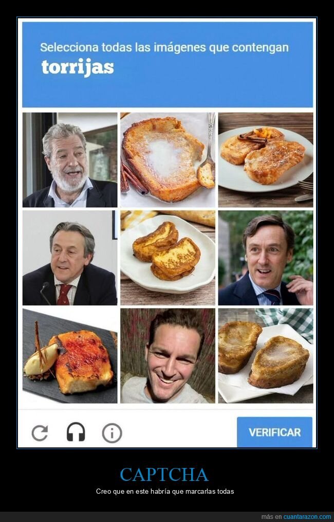 captcha,torrijas,borrachos