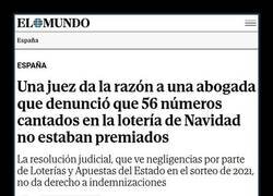 Enlace a Errores en la lotería de Navidad