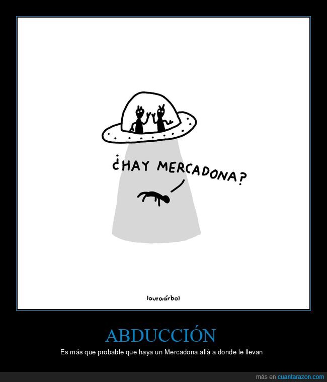 abducción,mercadona