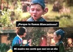 Enlace a El día que le pusieron el nombre a Blancanieves