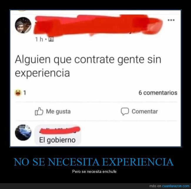 contratar,experiencia,gobierno