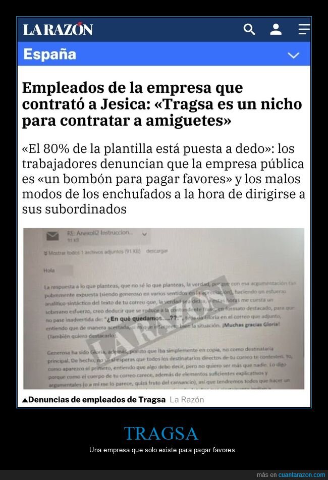 tragsa,enchufados
