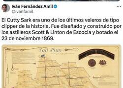 Enlace a Cutty Sark, el barco que se hizo famoso tras perder una carrera